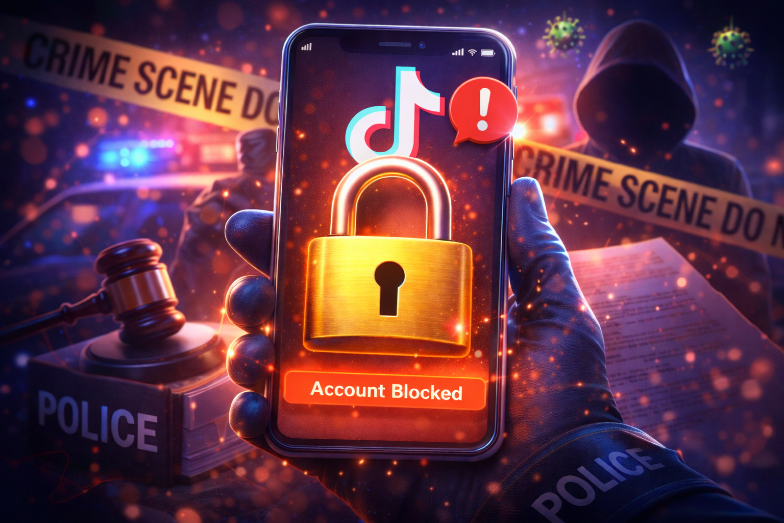 Почему блокируют аккаунты в TikTok