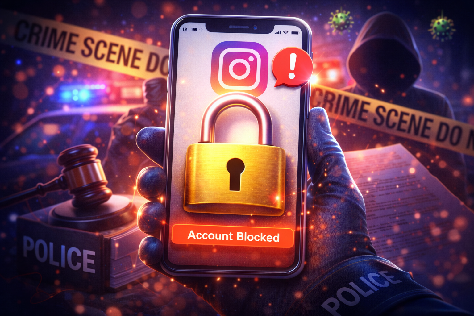 Почему блокируют аккаунты в Instagram